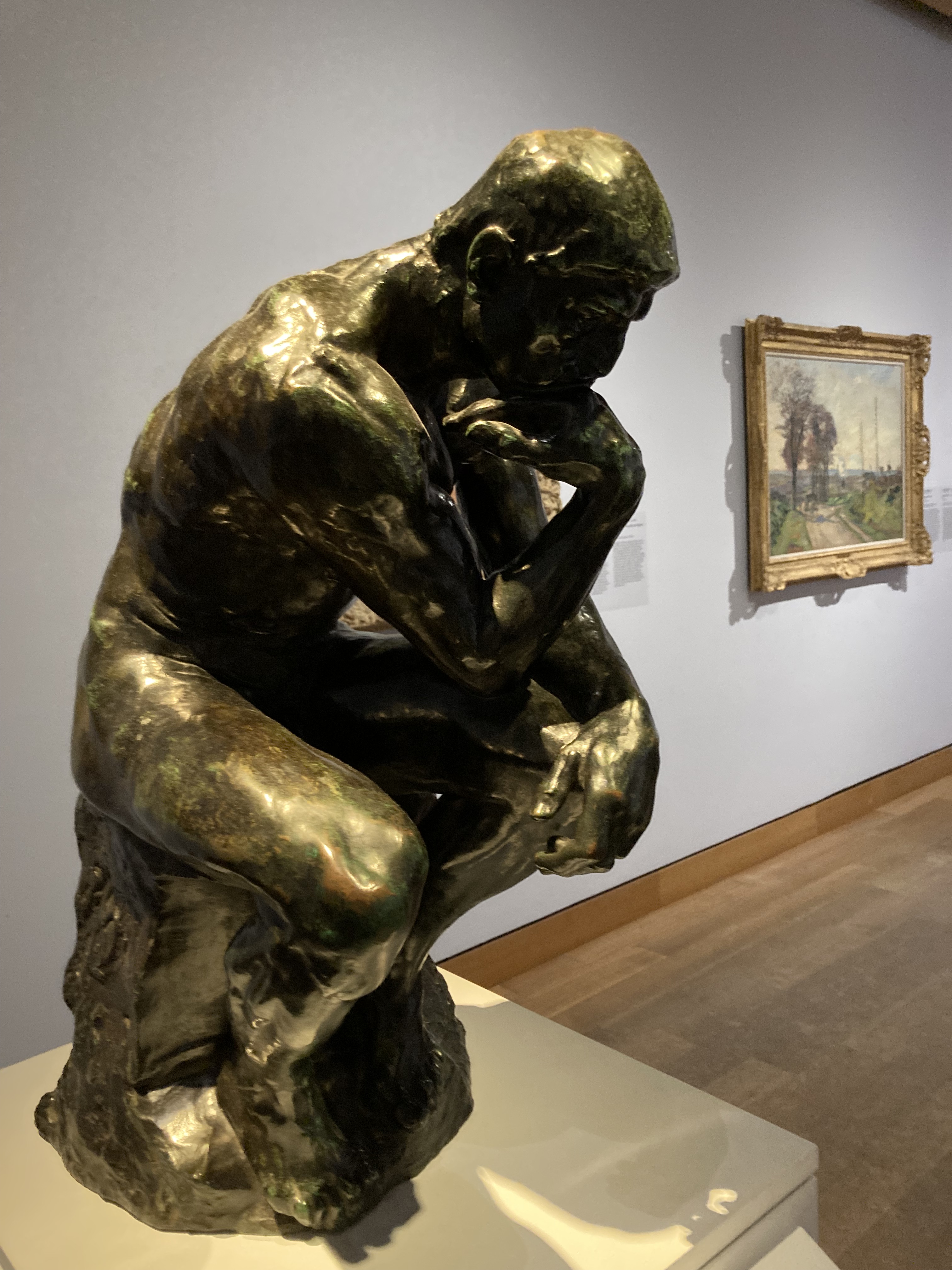 The Thinker, August Rodin 
